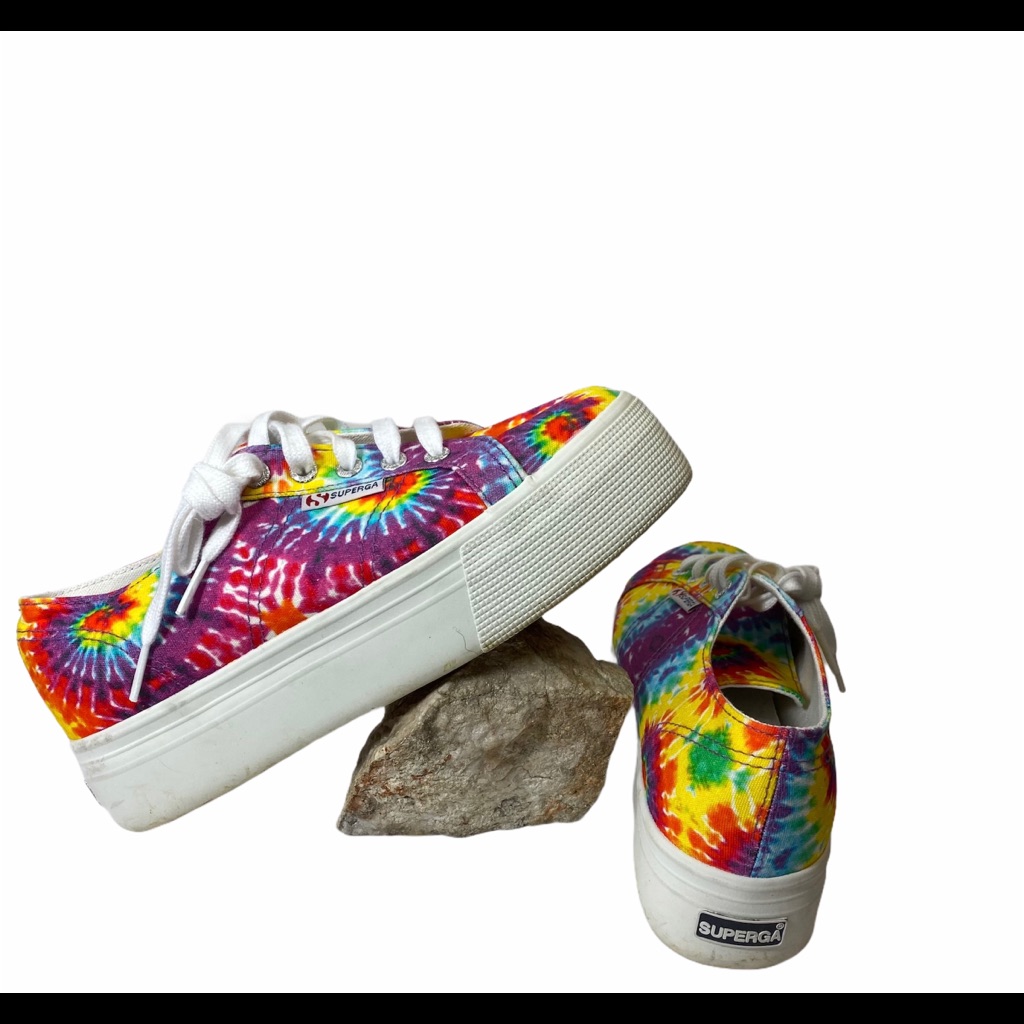 Superga Tie Dye Shoes